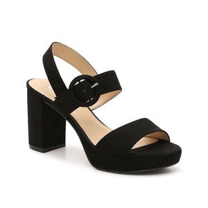 CL BY LAUNDRY WOMEN GENNA PLATFORM SANDAL BLACK